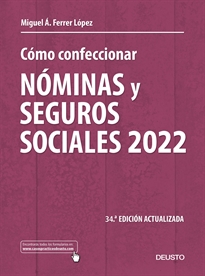 Books Frontpage Cómo confeccionar nóminas y seguros sociales 2022