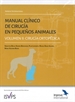 Front pageManual clínico de Cirugía de pequeños animales