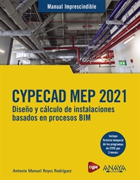 Books Frontpage CYPECAD MEP 2021. Diseño y cálculo de instalaciones de edificios basados en procesos BIM
