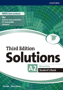 Books Frontpage Solutions 3rd Edition Elementary. Student's Book