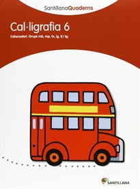 Books Frontpage Santillana Quaderns Cal-Ligrafia 6