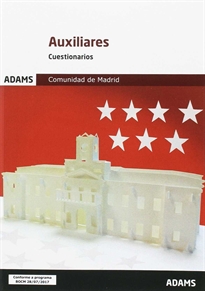 Books Frontpage Cuestionarios Auxiliares Administrativos de la Comunidad de Madrid