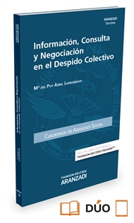 Books Frontpage Información, Consulta y Negociación en el despido colectivo (Papel + e-book)