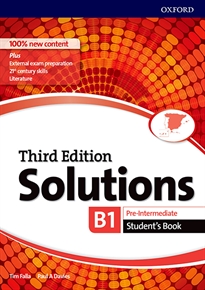 Books Frontpage Solutions 3rd Edition Pre-Intermediate. Student's Book