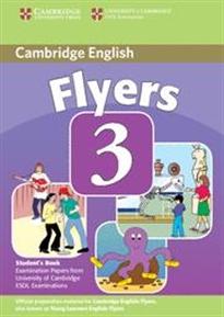 Books Frontpage Cambridge Young Learners English Tests Flyers 3 Student's Book