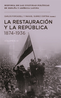 Books Frontpage La Restauración y la República 1874-1936