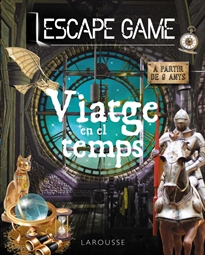 Books Frontpage Escape game. Viatge en el temps