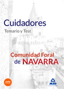 Books Frontpage Cuidadores de la Comunidad Foral de Navarra. Temario y Test.