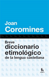 Books Frontpage Breve diccionario etimológico