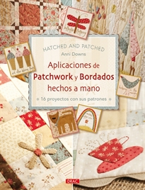 Books Frontpage Aplicaciones de Patchwork y bordados hechos a mano