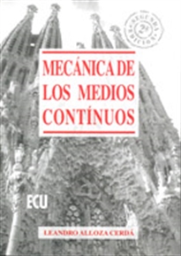 Books Frontpage Mecánica de los medios continuos