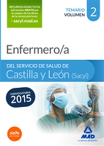 Books Frontpage Enfermero/a del Servicio de Salud de Castilla y León (SACYL). Temario volumen II