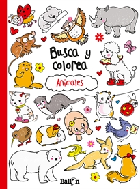 Books Frontpage Busca y colorea- Animales