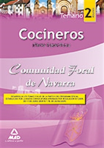 Books Frontpage Cocineros de la comunidad foral de navarra. Temario parte específica. Volumen ii