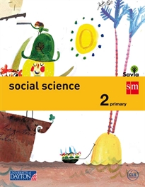 Books Frontpage Social science. 2 Primary. Savia
