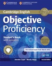 Books Frontpage Objective Proficiency Student's Book Pack (Student's Book with Answers with Downloadable Software and Class Audio CDs (2)) 2nd Edition