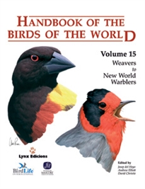 Books Frontpage Handbook of the Birds of the World &#x02013; Volume 15