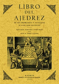Books Frontpage Libro del ajedrez. De sus problemas y sutilezas