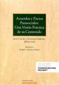 Books Frontpage Acuerdos y pactos parasociales: una visión práctica de su contenido (Papel + e-book)