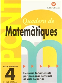 Books Frontpage Pont matemàtiques, 4 Educació Primària (pas de 4t a 5è)