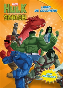 Books Frontpage Hulk y los agentes de Smash. Libro de colorear