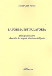 Books Frontpage La forma estipulatoria