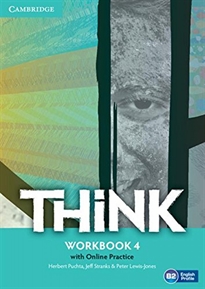 Books Frontpage Think Level 4 Workbook with Online Practice