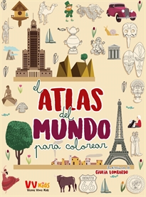 Books Frontpage El Atlas Del Mundo Para Colorear (Vvkids)