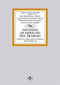 Books Frontpage Nociones de Derecho del Trabajo
