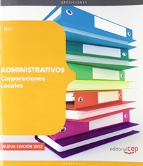 Books Frontpage Administrativos de Corporaciones Locales. Test