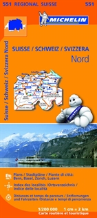 Books Frontpage Mapa Regional Suisse Nord/ Schweiz Nord/ Svizzera Nord