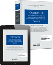 Books Frontpage Tomo X. Contratos bancarios (Papel + e-book)