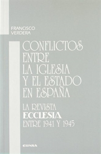 Books Frontpage Conflictos entre la Iglesia y el Estado en España