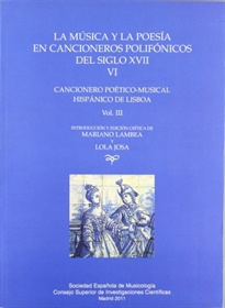 Books Frontpage La música y la poesía en cancioneros polifónicos del siglo XVII. Vol. III. Cancionero Poético-musical hispánico de Lisboa