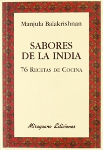 Books Frontpage Sabores de la India. 76 recetas de cocina