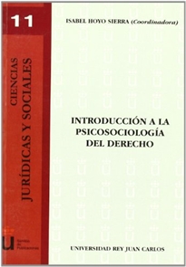 Books Frontpage Introducción a la psicosociología del derecho