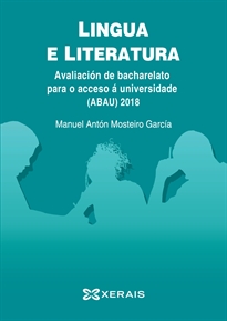 Books Frontpage ABAU 2018. Lingua e literatura. Avaliación de bacharelato para o acceso á Universidade