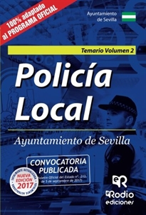 Books Frontpage Policia Local del Ayuntamiento de Sevilla. Temario Volumen 2