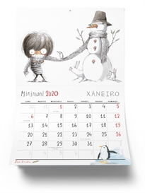 Books Frontpage Calendario Minimoni (En gallego)