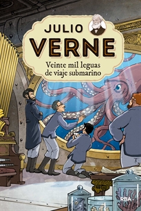 Books Frontpage Julio Verne - Veinte mil leguas de viaje submarino (edición actualizada, ilustrada y adaptada)