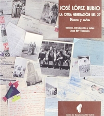 Books Frontpage José López Rubio. La otra generación del 27. Discursos y cartas