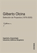 Portada del libro Gilberto Olcina. Selección de Proyectos (1976-2020)