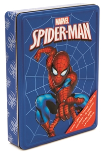 Books Frontpage Spider-Man. Caja metálica