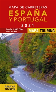 Books Frontpage Mapa de Carreteras de España y Portugal 1:340.000, 2021