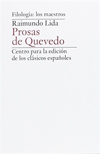 Books Frontpage Prosa de Quevedo