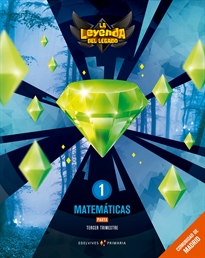 Books Frontpage Proyecto: La leyenda del Legado. Matemáticas 1 - Pauta. Comunidad de Madrid. Trimestres