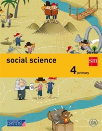 Books Frontpage Social science. 4 Primary. Savia