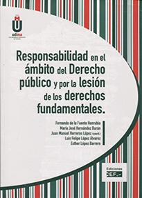 Books Frontpage Responsabilidad en el ámbito del derecho público por la lesión de los derechos fundamentales