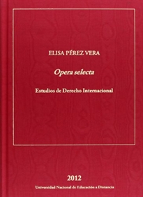 Books Frontpage Elisa Pérez Vera. Obra escogida
