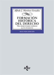 Books Frontpage Formación histórica del Derecho